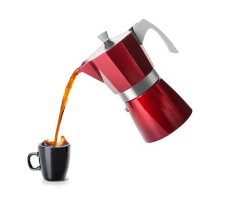 Cafetière Express Evva Rouge