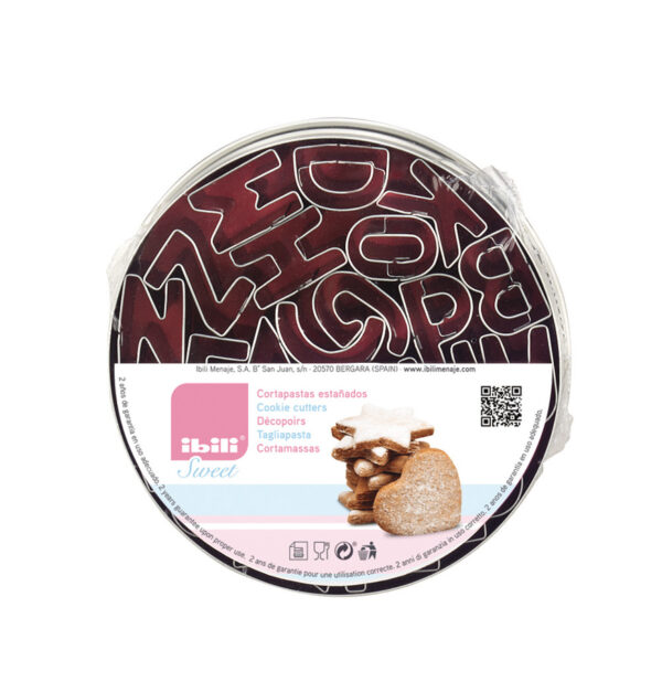 Emporte Pièces Étamés Lettres Ibili