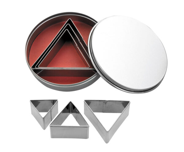 Emporte-Pièces Triangulaire (6 pcs) Ibili