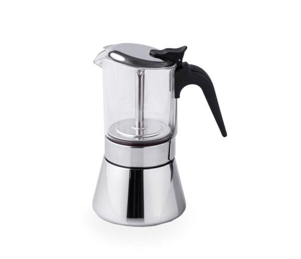 Cafetière Italienne Siena Inox 6 Tasses Lacor