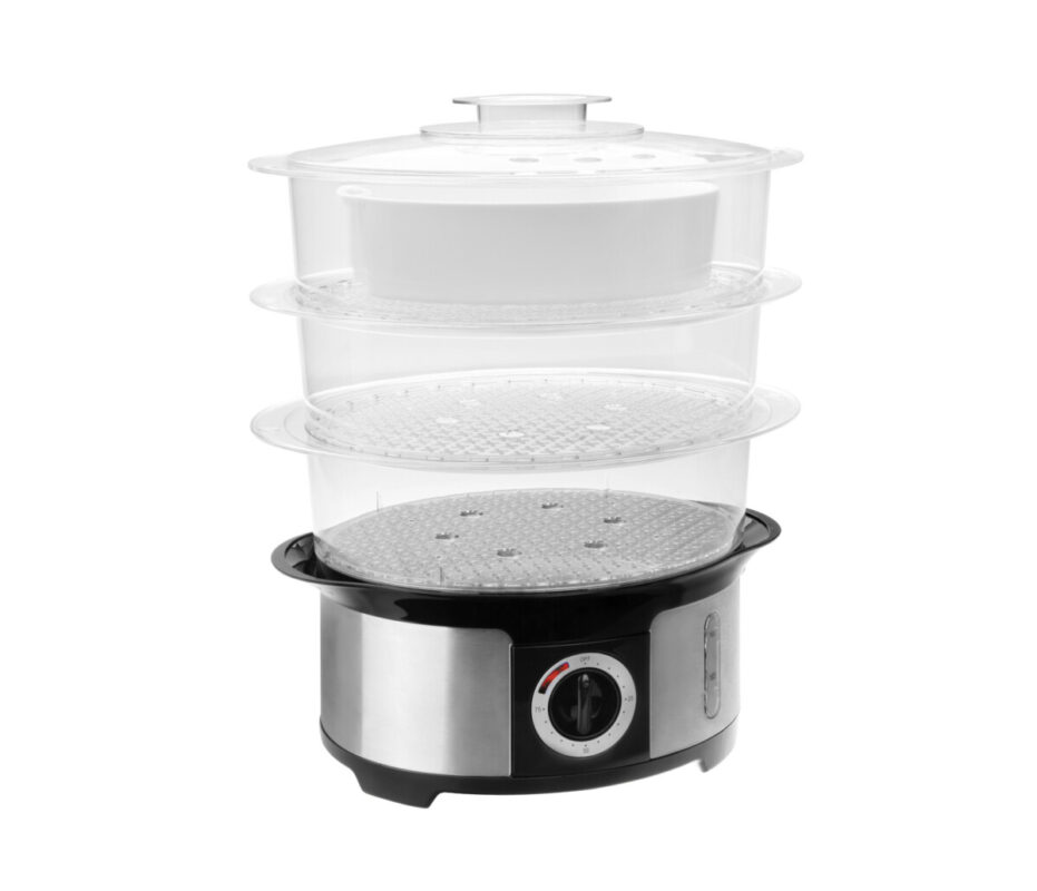 Cuiseur Vapeur Électrique Ecco 1000W 12 L Lacor